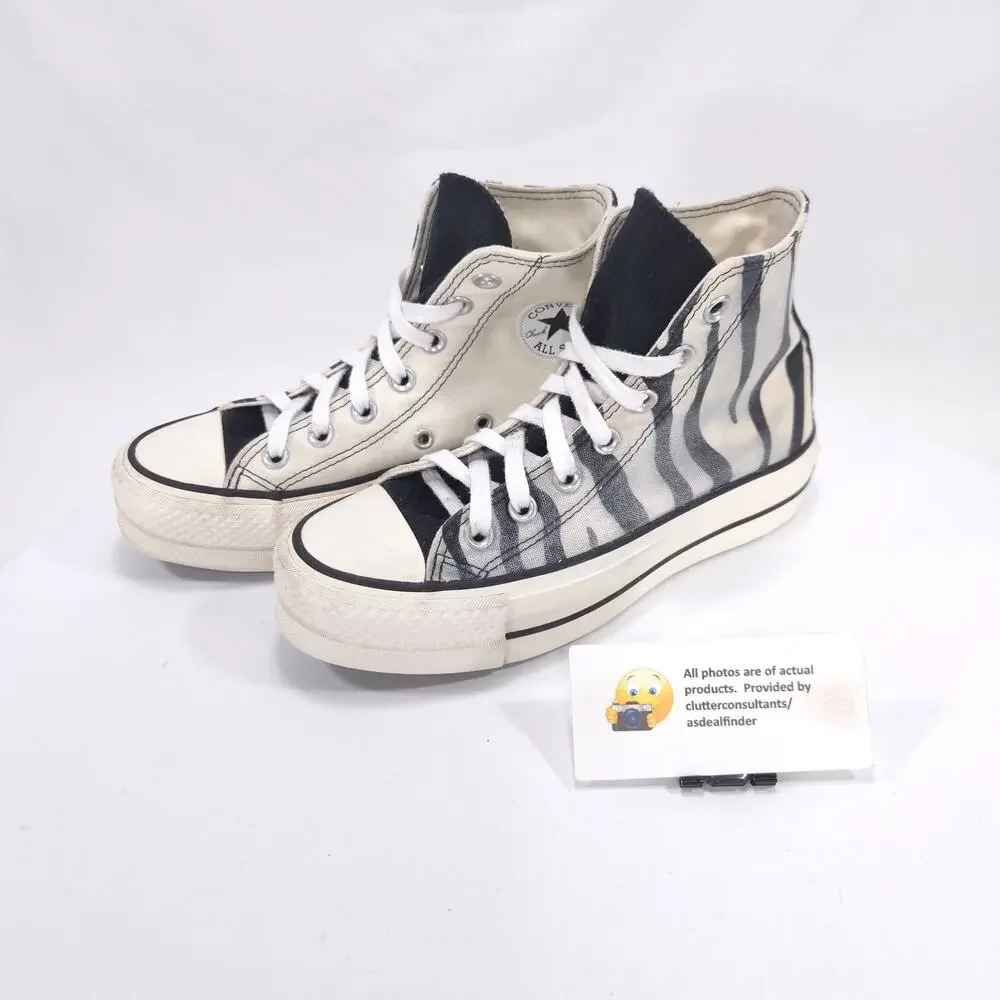 Converse All Star Chuck Taylor Sneaker Shoe Womens Size 5 569005C Black White